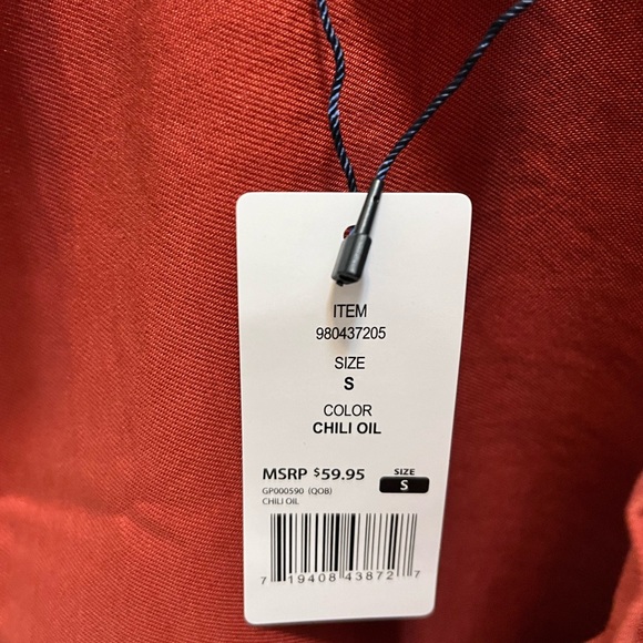 NWT GAP Women's Tencel Dress Chili Oil Size Small - Picture 7 of 7